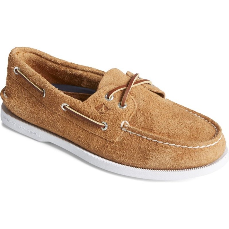 SPERRY NAUTICO A O 2 EYE SUEDE TAN