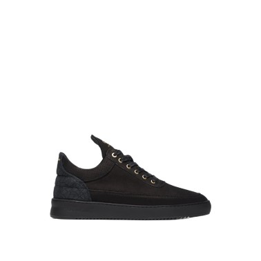 FILLING PIECES LOW TOP RIPPLE  CERES ALL BLACK
