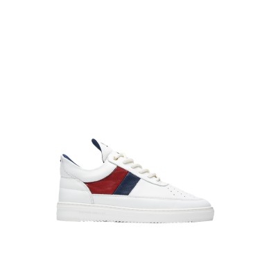 FILLING PIECES LOW TOP GAME PODIUM WHITE