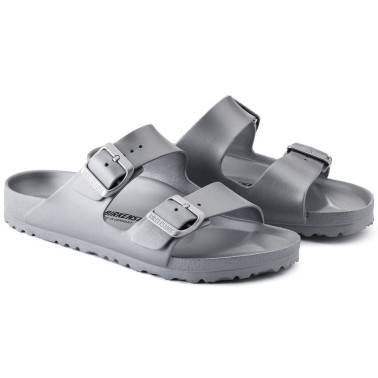 BIRKENSTOCK ARIZONA EVA REGULAR METALLIC SILVER