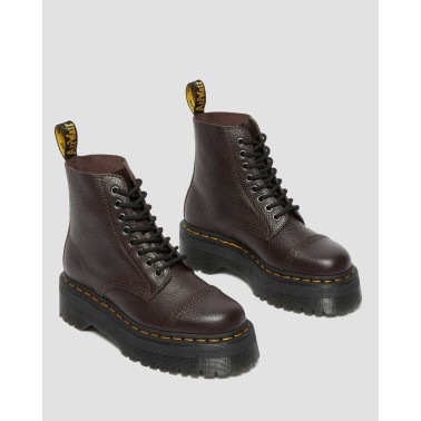 DR MARTENS SINCLAIR BURGUNDY MILLED NAPPA