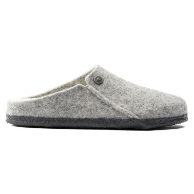 BIRKENSTOCK ZERMATT SHEARLING REGULAR LIGHT GRAY