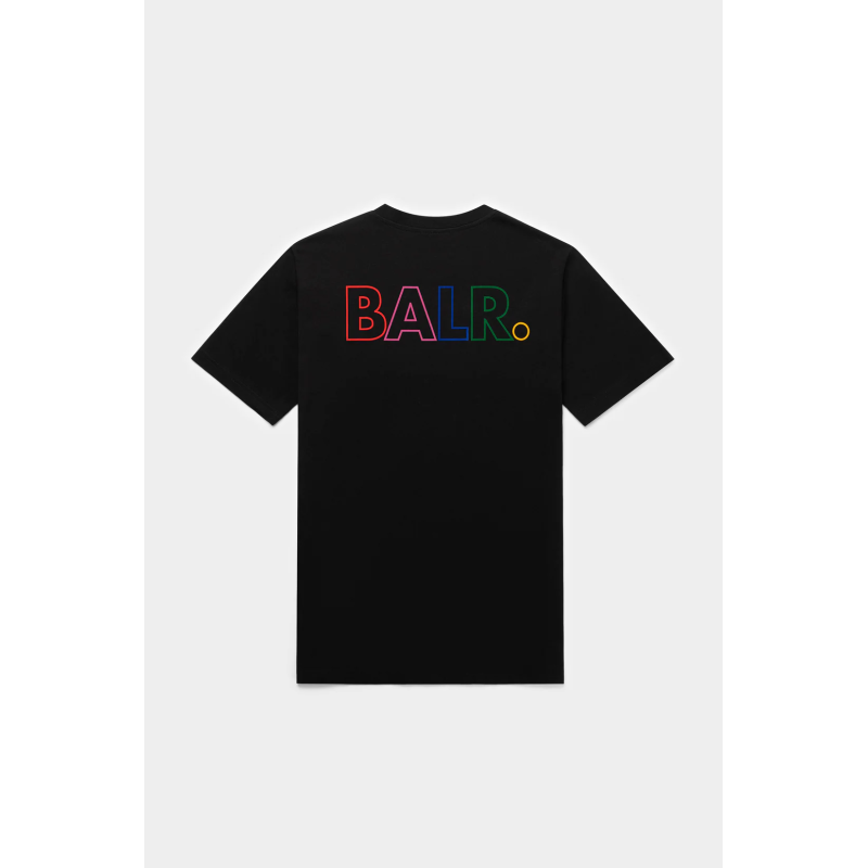 BALR. OLAF STRAIGHT COLORED LETTERS T-SHIRT