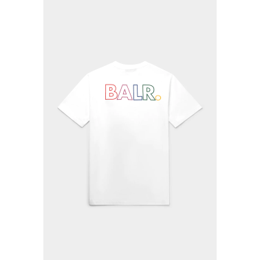 BALR. OLAF STRAIGHT COLORED LETTERS T-SHIRT