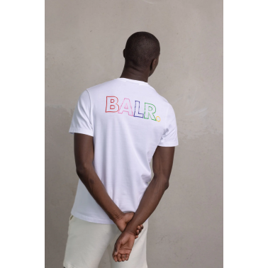 BALR. OLAF STRAIGHT COLORED LETTERS T-SHIRT