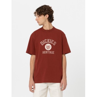 DICKIES OXFORD TEE SS FIRED BRICK