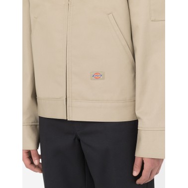 DICKIES LINED EISENHOWER JACKET REC KHAKI