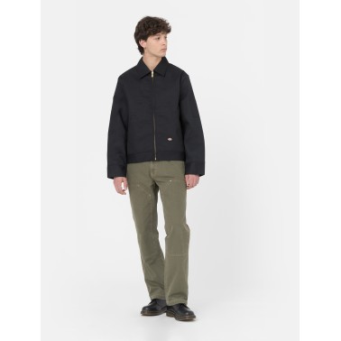 DICKIES LINED EISENHOWER JACKET REC BLACK