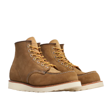 RED WING 8881 6" CLASSIC MOC TOE OLIVE MOHAVE