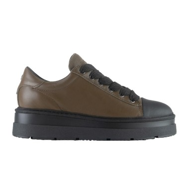 PANCHIC P89 LACE-UP SHOE RUBBERIZED LEATHER
