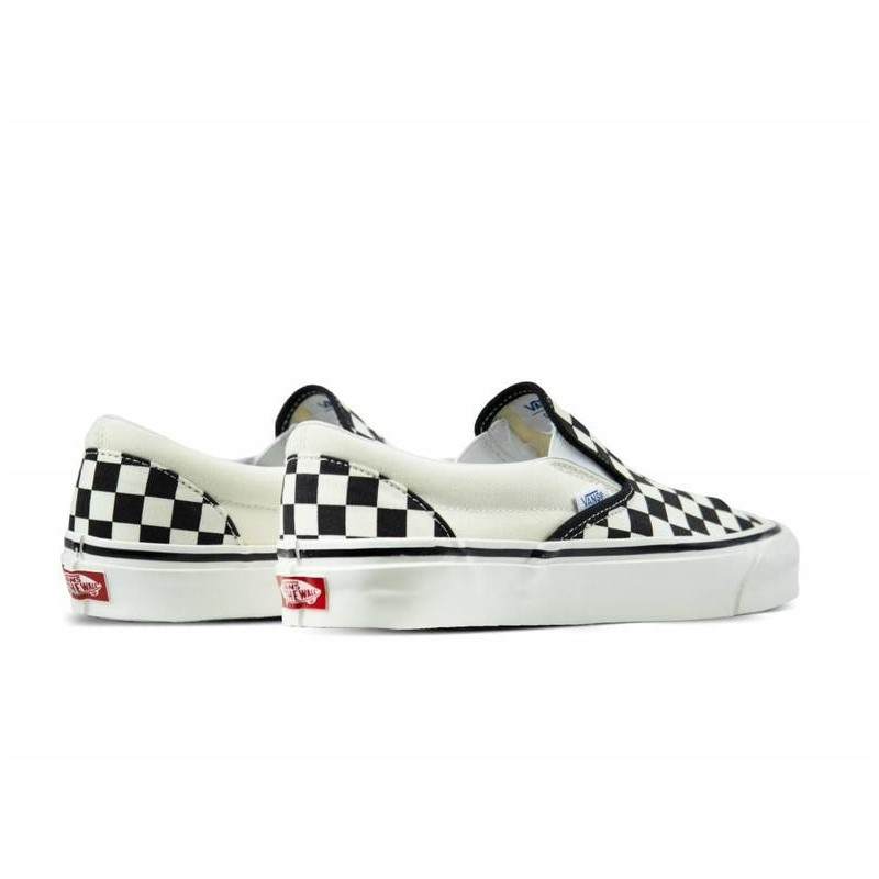 Fashion classic checkerboard slip on vans