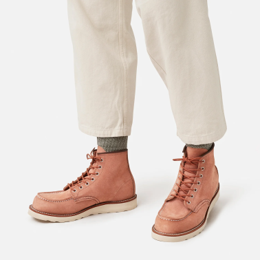 RED WING CLASSIC MOC DUSTY ROSE