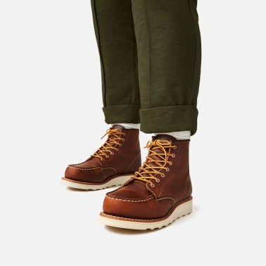 RED WING 6 INCH MOC COPPER