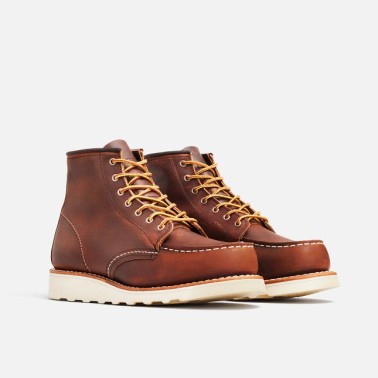 RED WING 6 INCH MOC COPPER