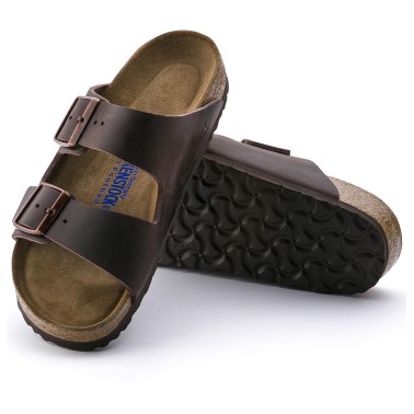 BIRKENSTOCK ARIZONA SFB REGULAR OILED LEATHER HABANA