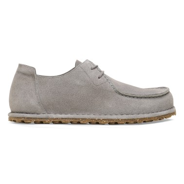 BIRKENSTOCK UTTI LACE REGULAR WHALE GRAY