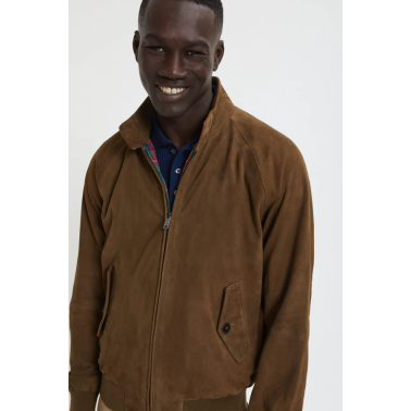 BARACUTA G9 SUEDE DARK OLIVE