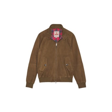 BARACUTA G9 SUEDE DARK OLIVE