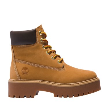 TIMBERLAND STONE STREET 6 IN LACE WATERPROOF WHEAT WOMAN