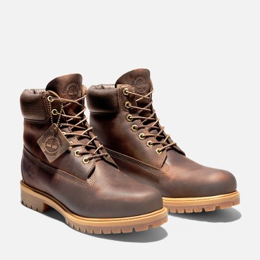 TIMBERLAND PREMIUM 6 IN LACE WATERPROOF BROWN