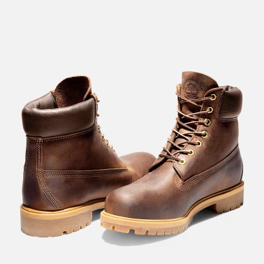 TIMBERLAND PREMIUM 6 IN LACE WATERPROOF BROWN