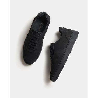 FILLING PIECES MONDO 2.0 RIPPLE NUBUCK ALL BLACK