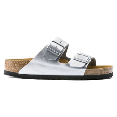 BIRKENSTOCK ARIZONA BF REGULAR SILVER