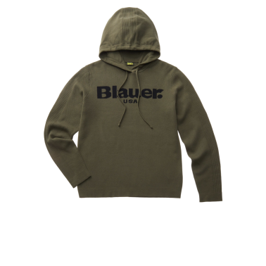 BLAUER JERSEY CON CAPUCHA PARKER