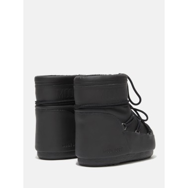 MOON BOOT ICON LOW RUBBER BLACK