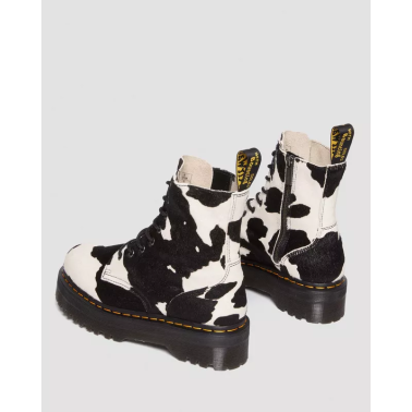 DR MARTENS JADON COW PRINT HAIR ON