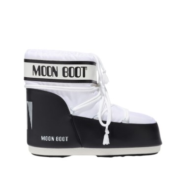 MOON BOOT ICON LOW NYLON WHITE