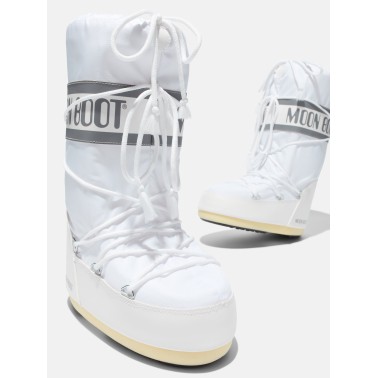 MOON BOOT ICON NYLON WHITE