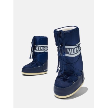 MOON BOOT ICON NYLON BLUE