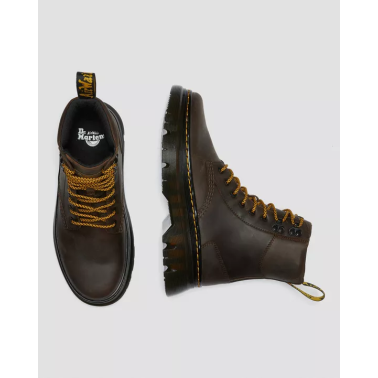 DR MARTENS TARIK DARK BROWN CRAZY HORSE