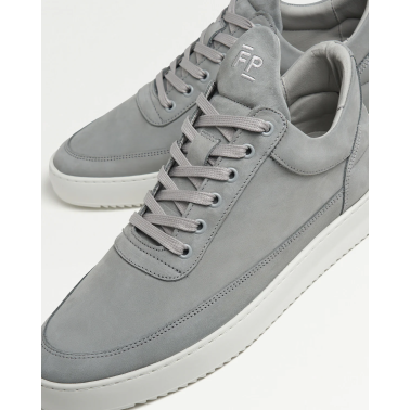 FILLING PIECES LOW TOP RIPPLE NUBUCK CEMENT GREY