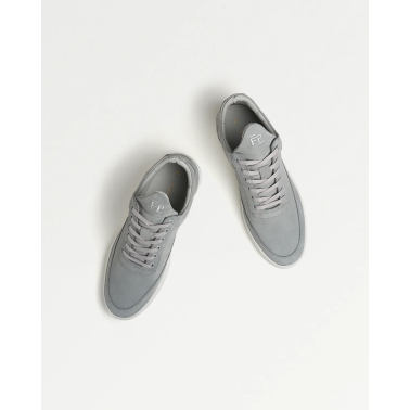 FILLING PIECES LOW TOP RIPPLE NUBUCK CEMENT GREY