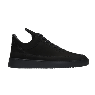 FILLING PIECES LOW TOP RIPPLE NUBUCK ALL BLACK