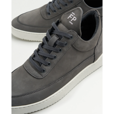 FILLING PIECES LOW TOP RIPPLE NUBUCK DARK GREY