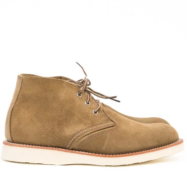 RED WING WORK CHUKKA OLIVE MOHAVE