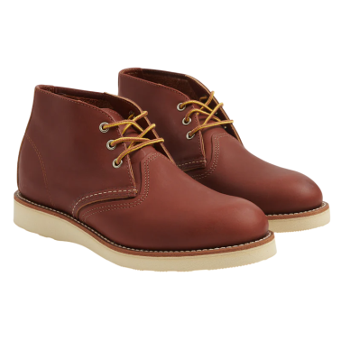 RED WING WORK CHUKKA COPPER