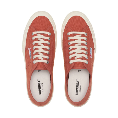 SUPERGA 2750 COTU CLASSIC BROWN REDDISH-OFF WHITE