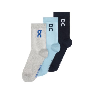ON RUNNING LOGO SOCK HIGH 3P