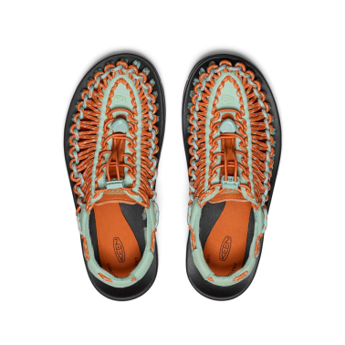 KEEN UNEEK W GRANITE GREEN/GOLD FLAME