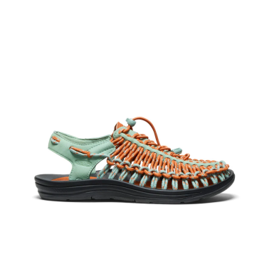 KEEN UNEEK W GRANITE GREEN/GOLD FLAME
