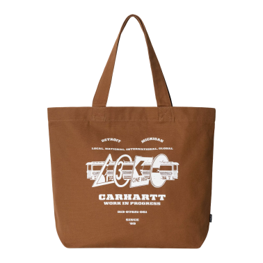CARHARTT WIP CANVAS GRAPHIC TOTE LARGE