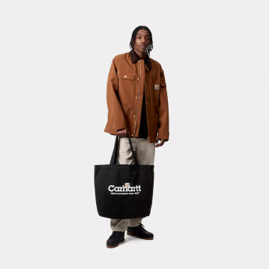 CARHARTT WIP CANVAS GRAPHIC TOTE LARGE