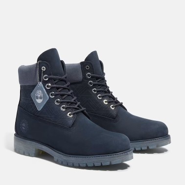 TIMBERLAND PREMIUM 6 IN LACE WATERPROOF NAVY