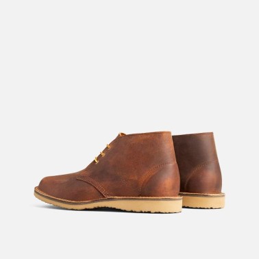 RED WING WEEKENDER CHUKKA COPPER ROUGH&THOUG