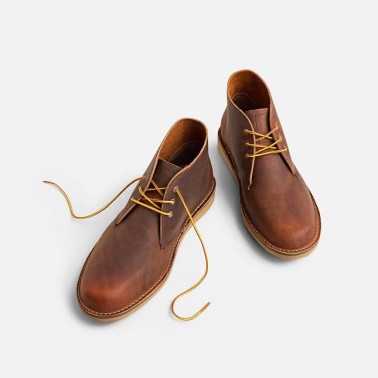 RED WING WEEKENDER CHUKKA COPPER ROUGH&THOUG