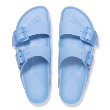 BIRKENSTOCK ARIZONA STEALTH BUCKLE EVA NARROW DUSTY BLUE